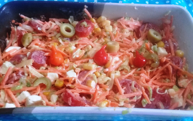 Salada de alho-poró