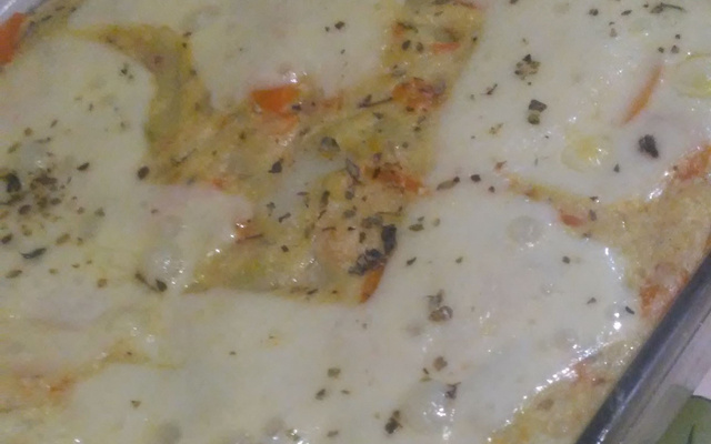 Souflé de legumes delicioso