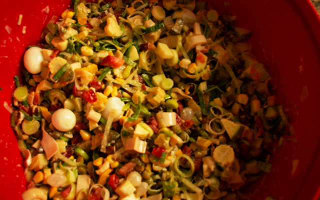 Salada de ALHO PORÓ 