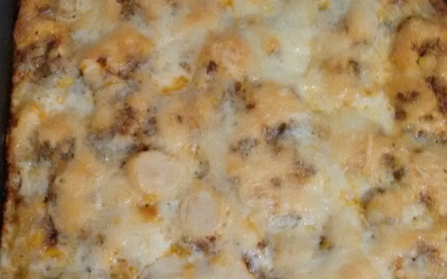 Torta de liquidificador fofinha