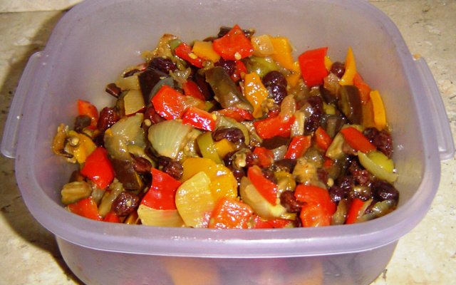Salada de berinjela