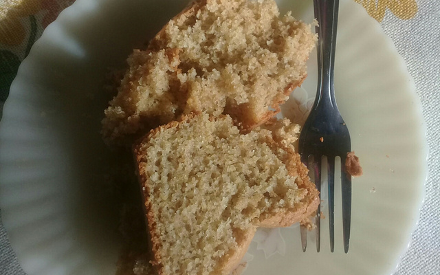 Bolo integral com creme de leite da Sheila