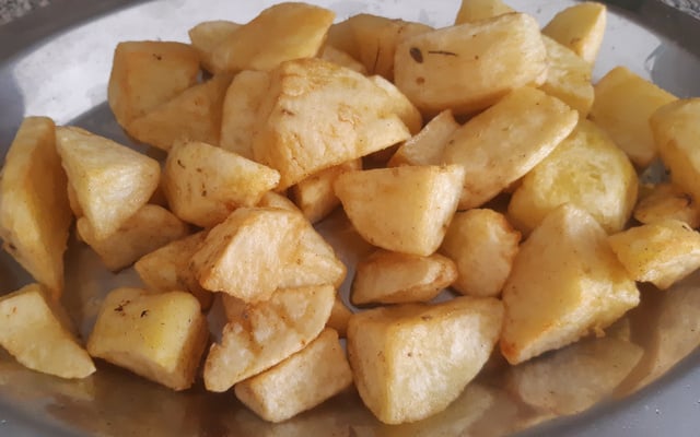 Batata frita diferente e crocante
