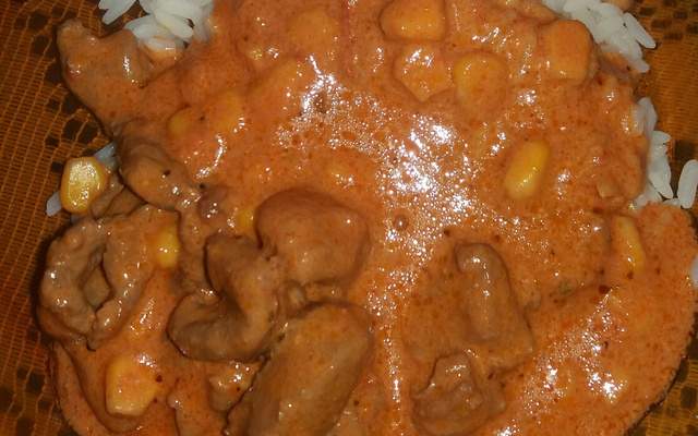 Strogonoff de carne de preguiçoso