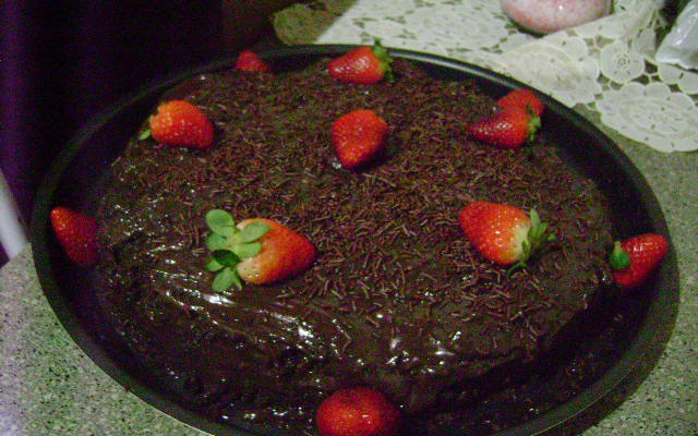 Torta de chocolate da vovó