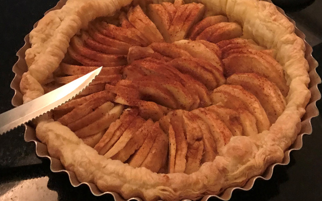 Torta de maçãs superfácil