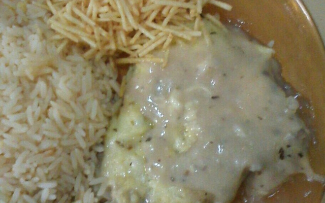 Bife ao creme de cebola