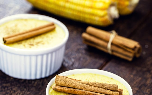 Curau de colher para festas