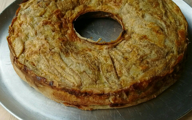 Torta preguiçosa de banana