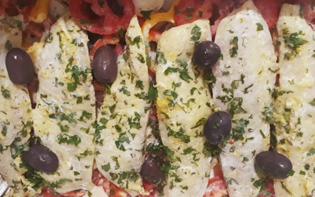 Moqueca de saint peter no forno