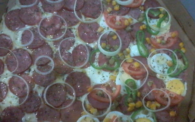 Pizza  à  portuguesa