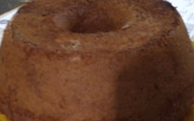 Bolo de chuva de banana no forno