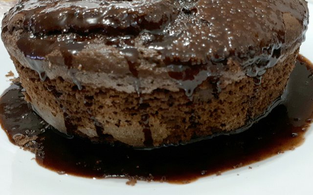 Bolo de cacau sem glúten e sem lactose