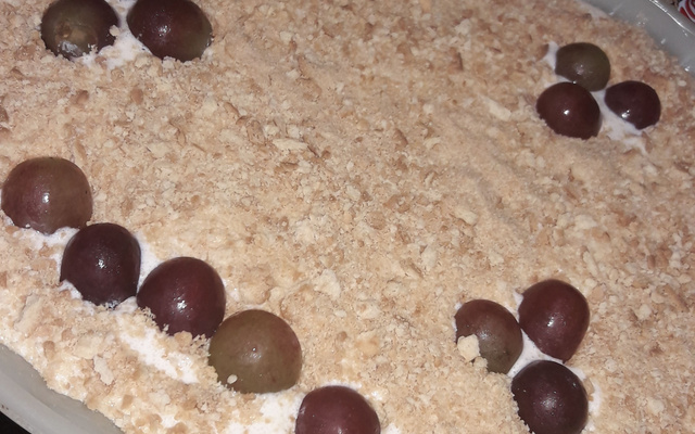 Torta de biscoito fácil