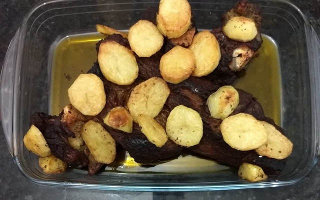 Costela gaúcha no forno