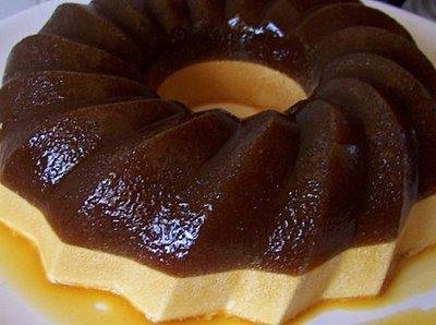 Pudim de pão (falso pudim de leite condensado)