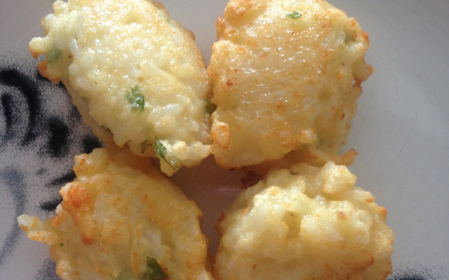 Bolo de arroz com maionese Hellmann's