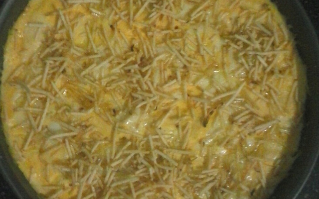 Frango com batata palha