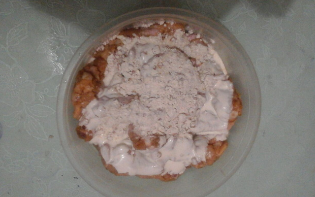 Frango com creme de leite e creme de cebola