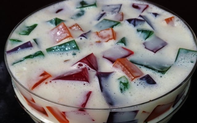 Gelatina colorida diet