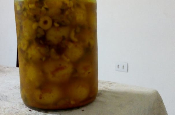 Batatinha em conserva de boteco