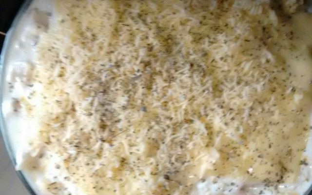 Macarrão com Molho Branco Delicioso