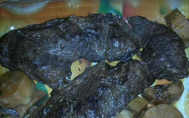 Carne assada na panela da vovó