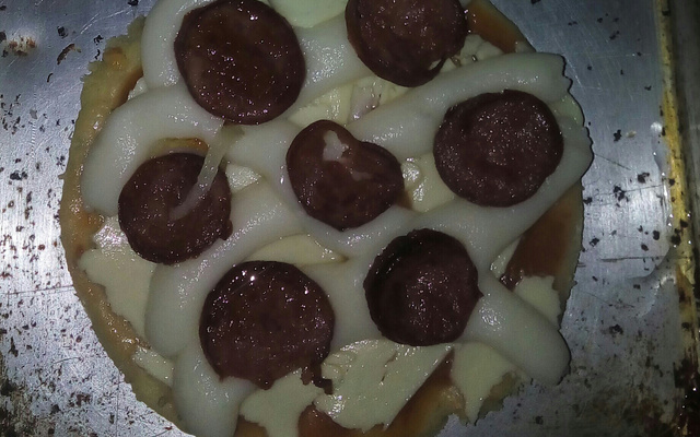 Pizza de liquidificador