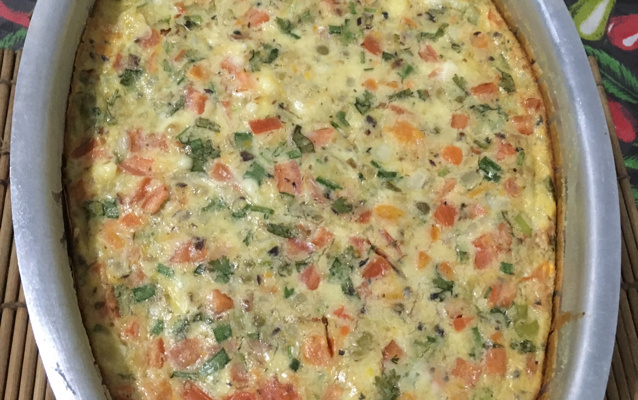 Omelete de forno rápido e fácil