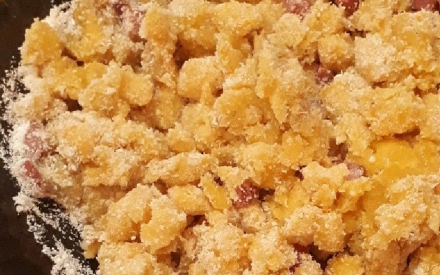 Farofa de banana da terra