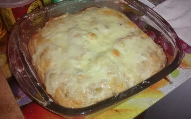 Torta fácil de atum