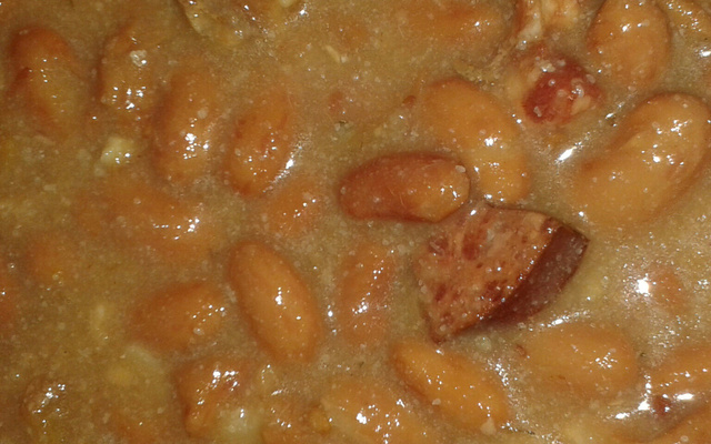 Feijão gordo da mamãe