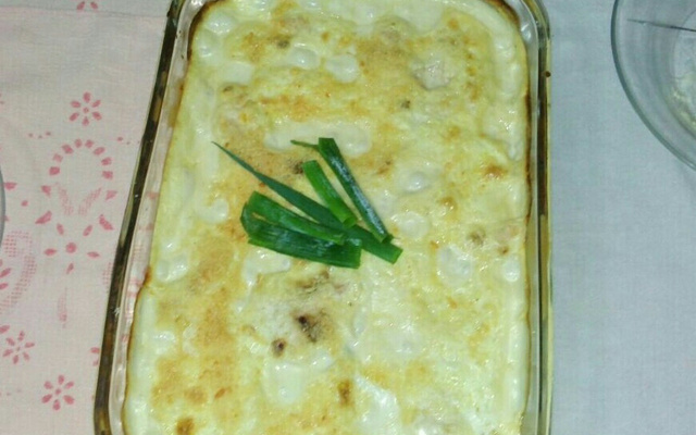 Filé de frango gratinado