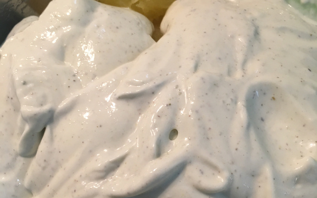 Creme de maionese com leite