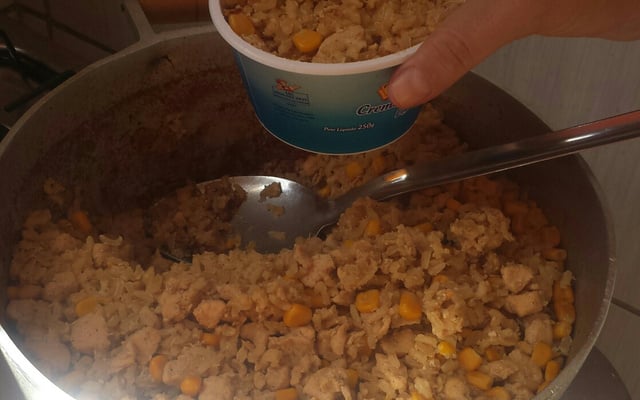 Galinhada fit (com arroz integral)