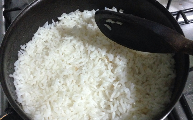 Arroz branco soltinho
