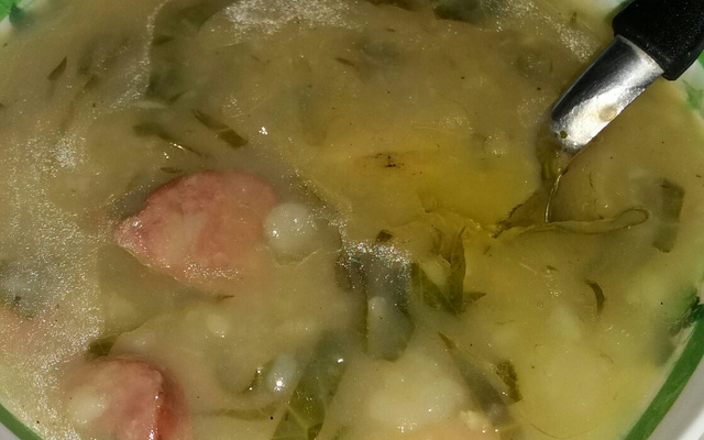 Caldo verde simples