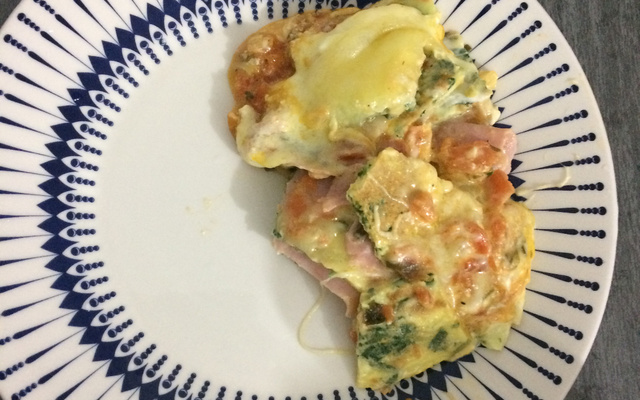Lasanha de omelete