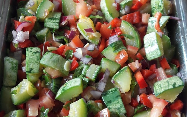 Vinagrete de abobrinha