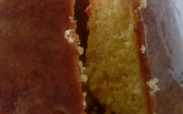 Bolo de laranja rápido