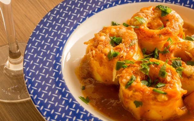 Rondelli com massa de lasanha