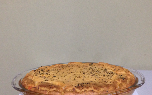 Torta de arroz de liquidificador