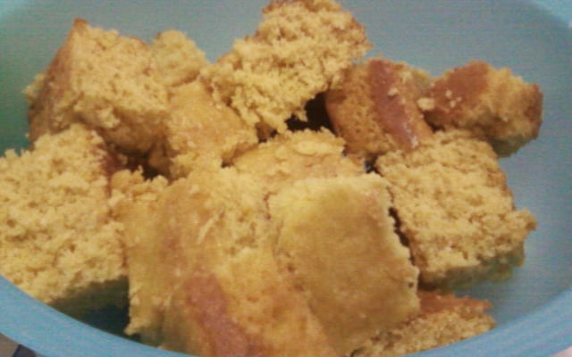 Bolo de milho verde de latinha