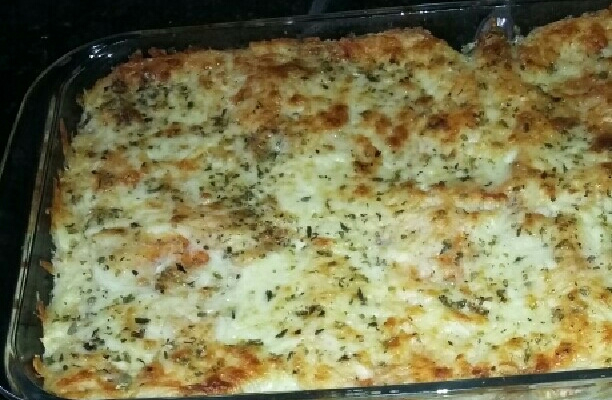 Lasanha de pão de forma