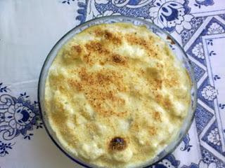 Couve-flor gratinada ao molho branco