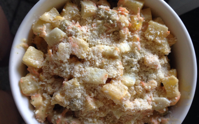 Acompanhamento para churrasco (batata / maionese)