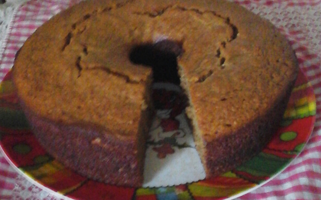 Bolo de banana com farinha de rosca