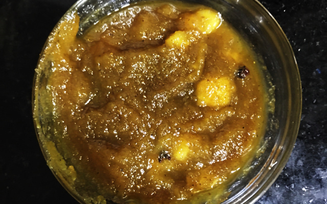 Geleia da casca do abacaxi