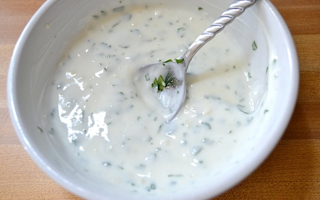 Molho de limão à minha moda