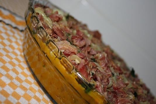 Carne seca com abóbora